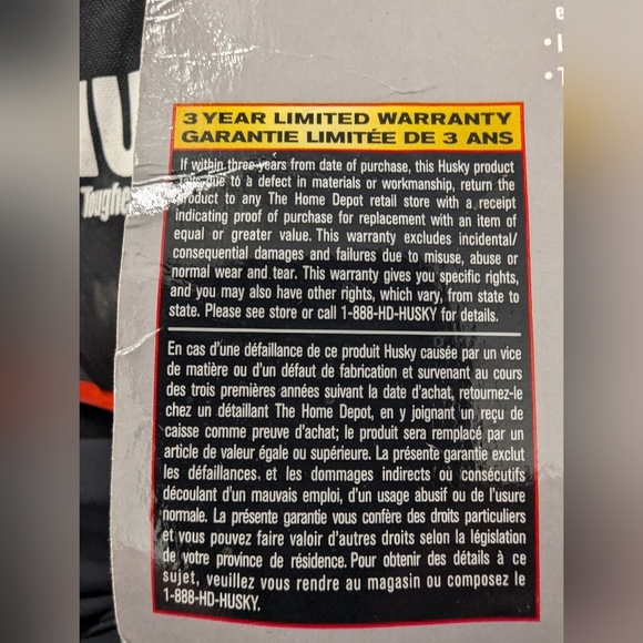 HUSKY tools, Utility tool belt nail apron new with tags - Picture 6 of 7